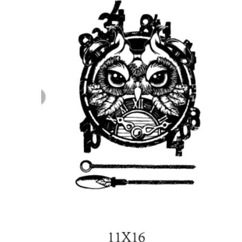Owl Transparent Clear Silicone Stamp/Seal for DIY scrapbooking/photo album Decorative clear stamp sheets ST0558