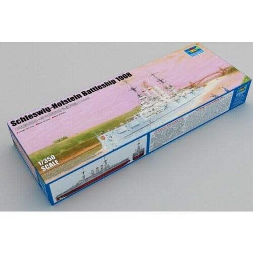 Trumpeter 05355 1/350 Scale Model Schleswig-Holstein Battleship 1908 NEW MODEL