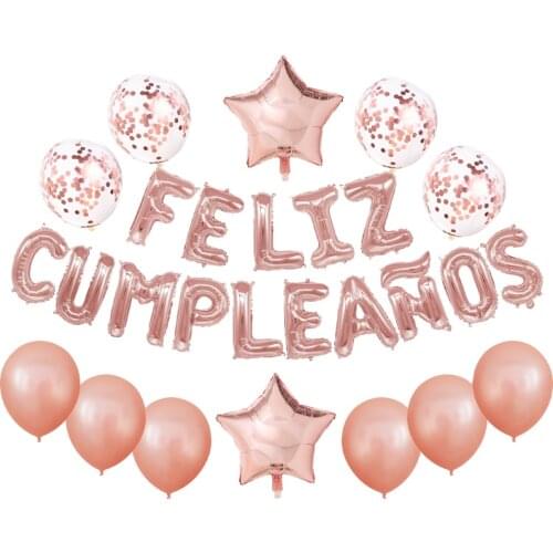 49pcs/Set Globo Balloons Helium Latex Balloon Anniversaire Happy Birthday Party Decoration Globos Decoration