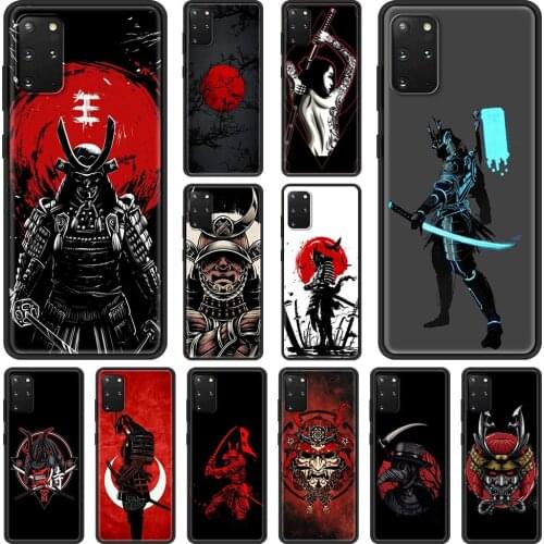 Japan The samurai Ninja Phone Case For Samsung Galaxy S20 FE S21 Ultra S20 S10 S9 Plus S10E S8 Soft silicone TPU Back Cover