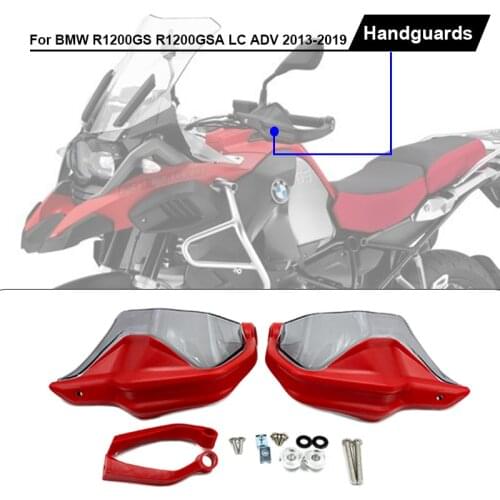 For BMW R1200GS Adventure R1200GSA 2013-2019 2016 2017 2018 Handguard Extensions Hand Wind shield Protector R 1200 GS LC ADV