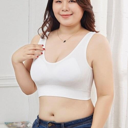 Plus Size Bra Women Backless Sports Bras PushUp Running Seamless Vest Casual High Elasticity Fitness Gym Tank Top intimates