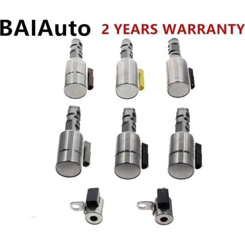 09G 09D 09M TF60SN TR60SN N92 N93 N282 Engine Transmission Solenoid Valve Set For Audi A4 VW Golf Passat For BMW Mini Cooper