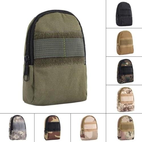 2 pcs/lot 800D waterproof mobile phone sports pockets outdoor bag military enthusiasts training package 12.5x8.5x3.5cm