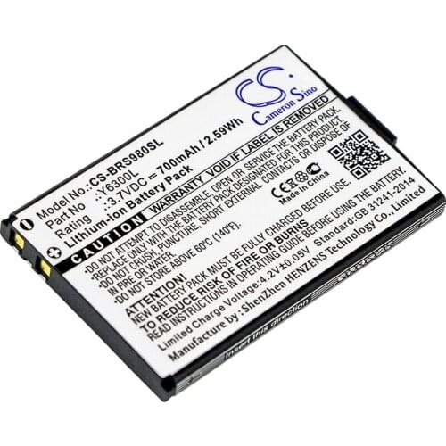 2021 Battery For Blinc Y6300L G2,ONEAL,RF710,RF-730,RS-980,RT-712,RX-960,TORC,V200,VCAN 700mAh / 2.59Wh