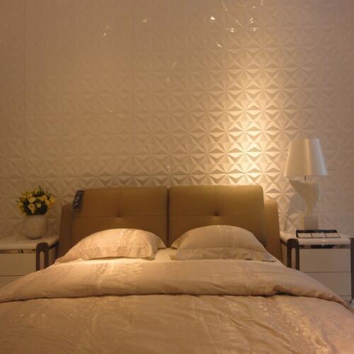 Decorative 3D Wall Panels Textured Design Art Pack of 12 Tiles 3D PVC Panels for Wall Background