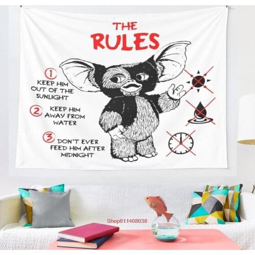 Gremlins tapestry Art Wall Hanging Tapestries for Living Room Decor
