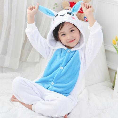 Kigurumi Onesie Baby Boys Girls Pajama Sets Winter Warm Children Unicorn Panda Animal Sleepwear Pajamas for Kids Pyjamas