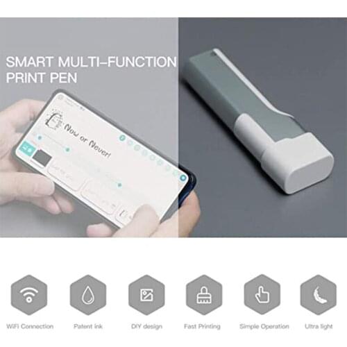 Evebot Coffee Print Mini Printer Portable Printpen DIY Food Handheld Printing Edible Food Printer on Bread