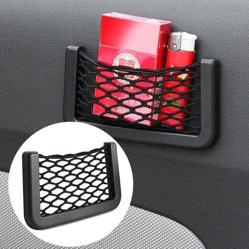 Car Net Storage Bag Box Sticker for lada granta kalina vesta priora largus 2110 niva 2107 2106 2109 vaz samara