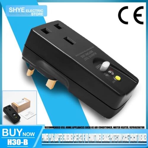 European Standard Plug adapter to Eliminate Hidden Dangers of Household Electricity, Embedded Leakage Protection Socket