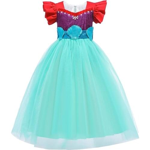 Girls Dress Cartoon Character Dresses for Girls Role Playing Halloween Ball Dress Girl 2020 Autumn Winter Children Clothing