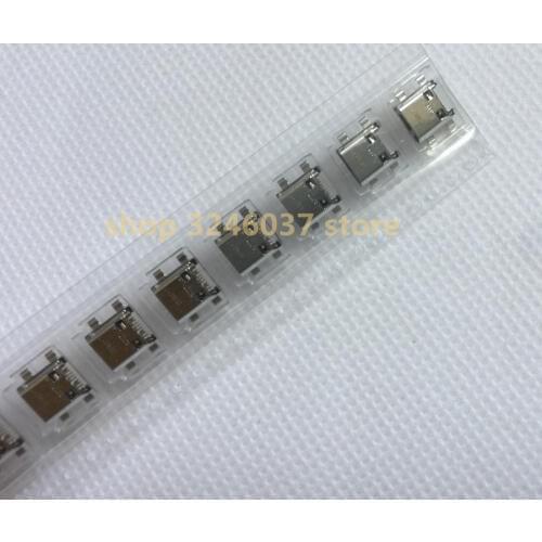 100pcs/lot Micro USB Jack Connector Socket For Samsung Galaxy J5 J510 J7 J710 2016 Charging Port Charge Socket