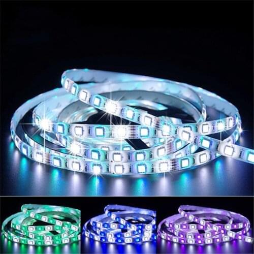 5M Led Strip 12v 5050 RGBW RGBWW+40key SMD 60Leds/M nowaterproof Flexible Tape Decoration Ribbon Led Light Led Stripe controller