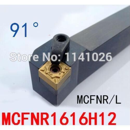 MCFNR1616H12/MCFNL1616H12 CNC Turning Lathe Machine Tools Lathe Cutting Tools 91 degrees External Turning Tool Holder