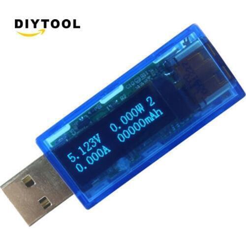 Usb тестер USB Tester OLED Mobile Battery Tester Power Detector Power Voltage Current Meter USB Charger Doctor