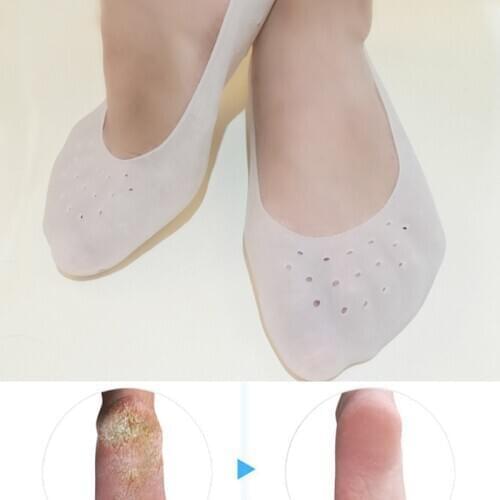 Footful Full Length Silicone Gel Moisturizing Sock Foot Care Protector Treatment Women Man Foot Care Tool Pedicure Tools