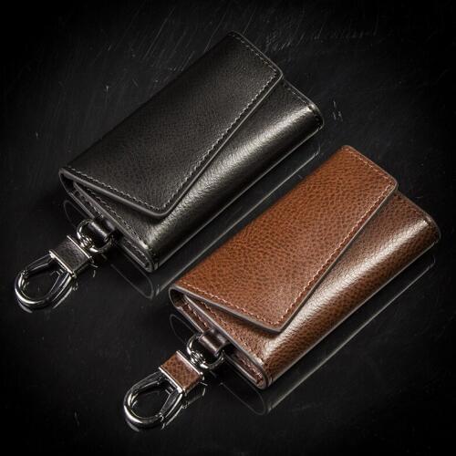 Vintage Genuine Leather Men Key Wallet For Car Keychain Covers Universal Key Case Bag Male Key Holder Housekeeper Keys Organizer