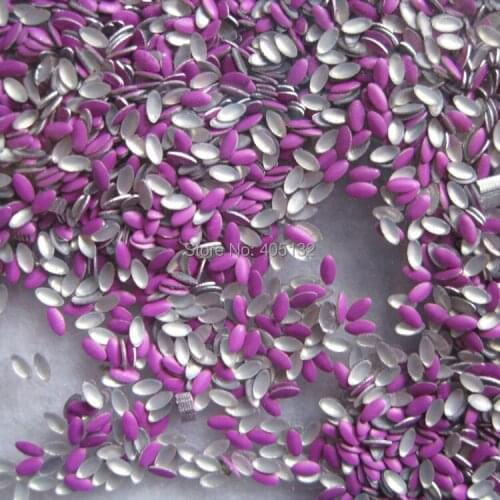 1 Bag OD-115-Purple Free Shipping 3D 1x3mm Neon Purple Small Eyehorse Metal Stud Shiny Nail Decoration Lovely Outlooking
