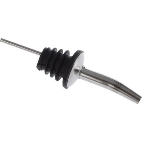 1Pcs Stainless Steel Liquor Spirit Pourer Flow Wine Bottle Pourer Spout Wine Stopper Barware Oil Bottle Wine Pourers