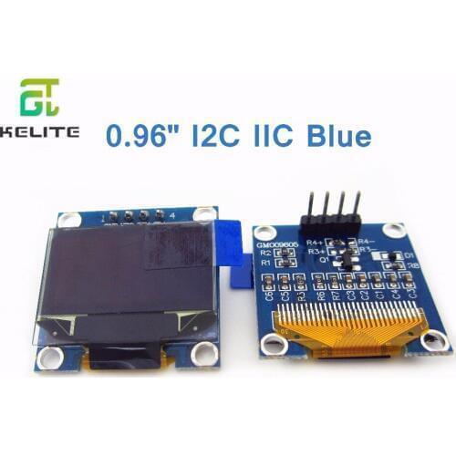 10Pcs 128X64 blue OLED LCD LED Display Module 0.96" I2C IIC SPI Serial new