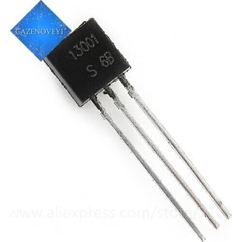 100pcs/lot MJE13001 E13001 13001 TO-92 In Stock