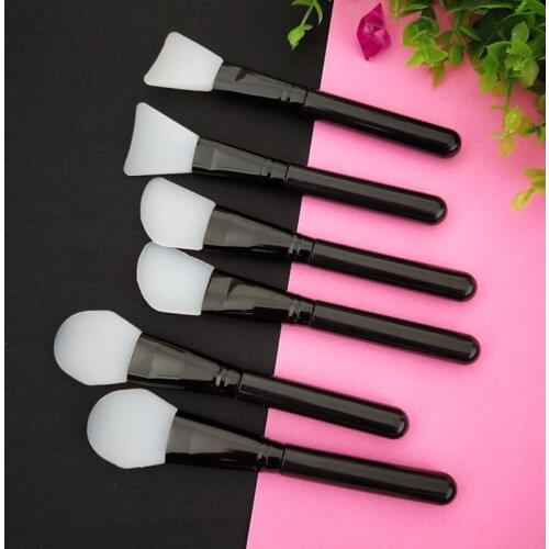 100pcs Silicone Facial Face Mask Brush Mask Mud Mixing Brush Tool Soft Women Skin Face Care tool