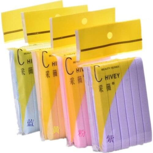 12PCS/Set Cosmetic Puff Compressed Cleaning Sponge Facial Clean Washing Pad Remove Makeup Skin Care Tool Cleansing Puff