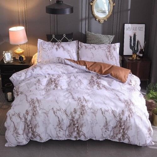 Stone Pattern Bedding Set Queen Size 3 Pcs Double Size Duvet Cover Sets Winter Bedding Set Include (duvet Cover +pillowcases) T9
