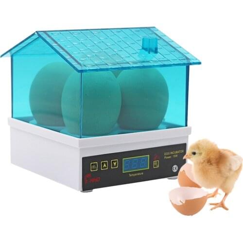 4pcs Incubator for Eggs Fully Automatic Turning Brooder Chicken Quail Egg Incubators 98%Hatching Rate Mini Egg Incubator Machine