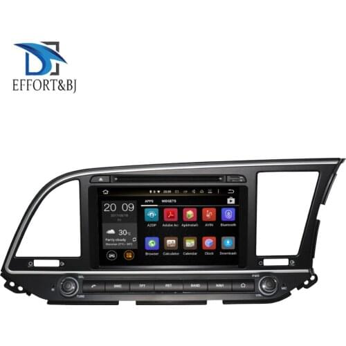 Android 9.0 Octa Core 4GB RAM Car GPS Navigation For Hyundai Elantra/Avante/MD2016-2019 Right Hand Driving DVD Multimedia Player