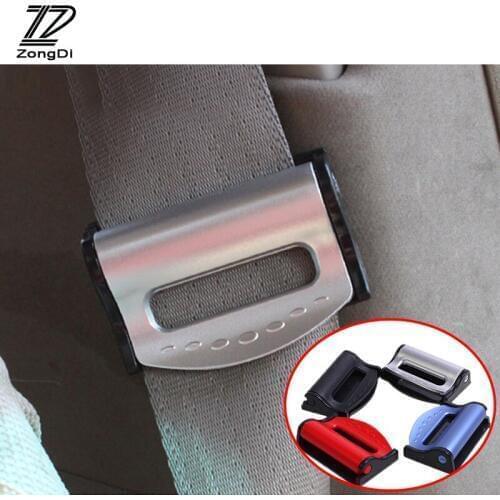 ZD 2X Car Safety Belt Clip Seat belt holder for BMW Toyota Ford Mercedes Renault kia Mazda Car-styling Automobiles Accessories