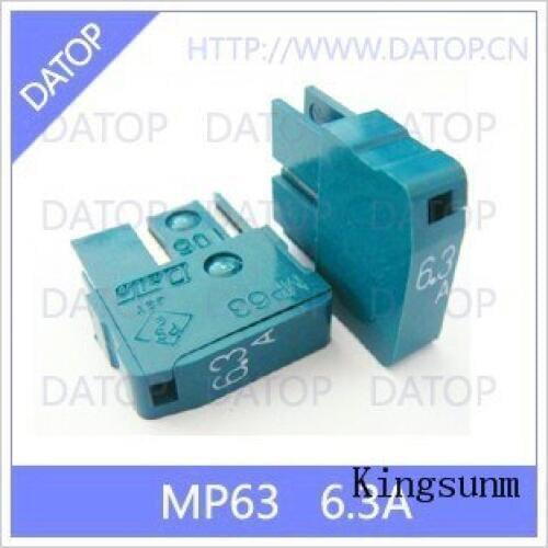 Free shipping 5pcs MP63 FANUC Daito FANUC Japan daito fuse fuse 6.3A genuine new tube