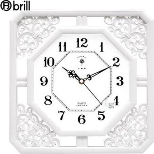 Large Wood Vintage Wall Clock 3d Silent Living Room Mechanism Replacement Quartz Farmhouse Decor Reloj De Pared Horloge Gift