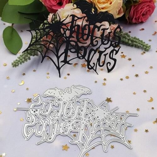 C90C Halloween Bat Metal Cutting Dies Stencil DIY Scrapbooking Album Paper Card Template Mold Embossing Decoration