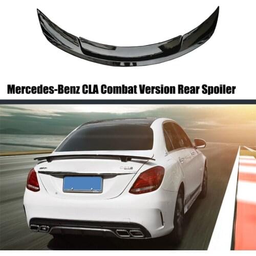 For Mercedes-Benz CLA C117 W117 CLA220 CLA200 CLA45 Rear Hatchback Auto Trunk Wing Tuning Car Spoiler Universal for Sedan Rear