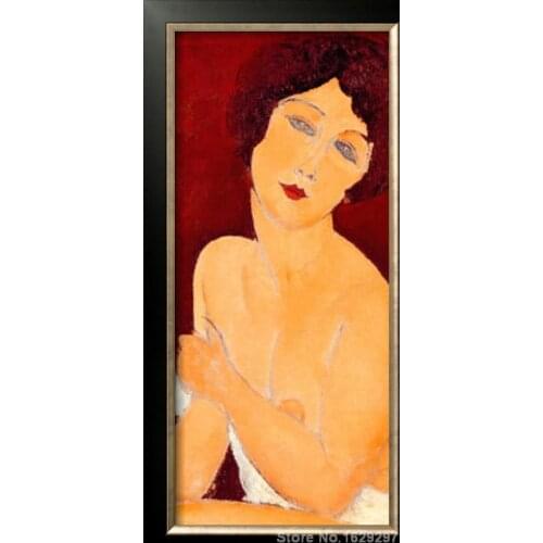 Oil Painting for kids room The Beautiful Roman Girl by Amedeo Modigliani Hand painted High quality