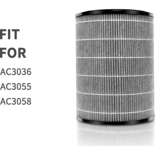 Composite Filter Cartridge Filter FY3140 Air Filter Replacement for Philips AC3033 AC3036 AC3055 AC3058