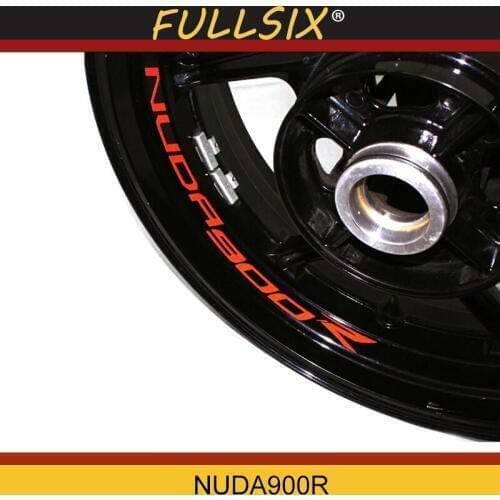 Motorcycle Wheel Sticker Decal Reflective Rim Bike Motorcycle Suitable for Husqvarna NUDA900R