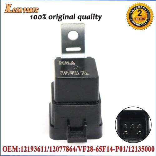 New Accessory Power Blower Motor Relay 12193611 12077864 VF28-65F14-P01 12135000