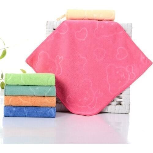 Newborn Baby Towels Saliva Super Soft Microfiber Nursing Towel Boys Girls Washcloth Kids Bebe Toalha Wash cloths Handkerchief