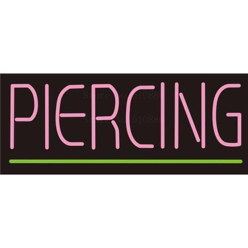 Custom NEON Sign Board Piercing Glass Tube Beer Bar Club Display Store Shop Light Signboard Signage Signs 17*14"