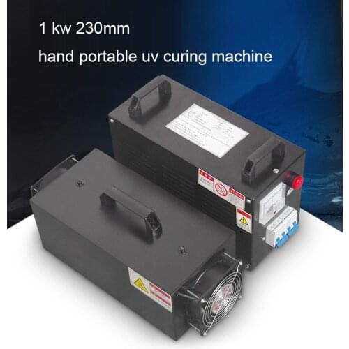 Hand protable uv curing machine