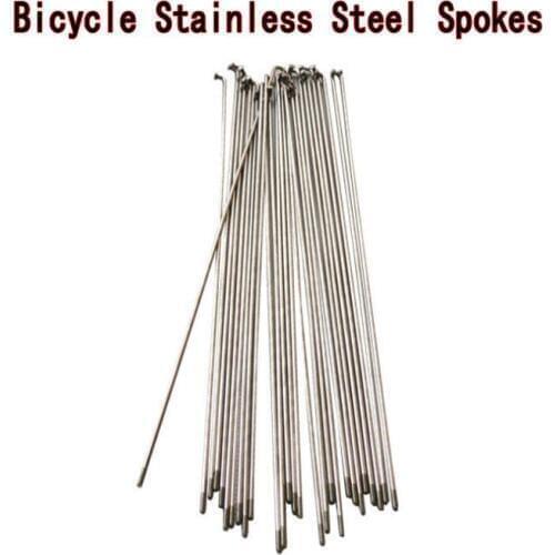 Bicycle Stainless Spokes Silver wire mountain / road bike 304 14G high-strength bicycle spokes 174/237/261/274/298/300/305MM