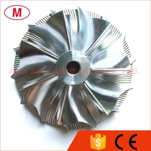 TD05H 59.05/76.13mm 7+7 blades Forward Rotation Turbo Billet Compressor wheel/Aluminum 2618/Milling compressor wheel
