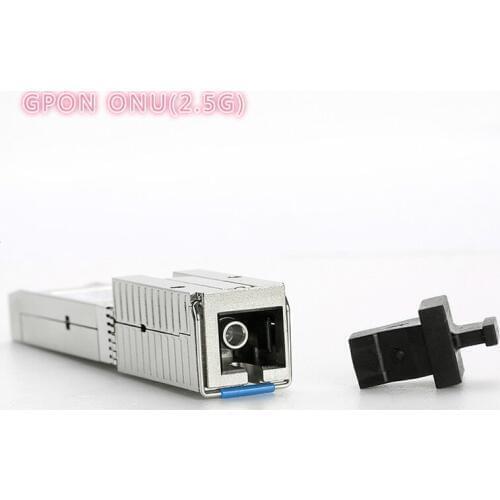 GPON 2.5G SFP ONU Tx 1310/1490nm 20km SC Transceiver stick With MAC DDM pon module SC Connector for OLT switch for HUAWEI/ Cisco