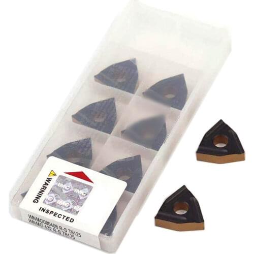 WNMG080404R-S WNMG080404L-S T8125 Carbide Inserts WNMG080408 L-S WNMG080408 R-S T8125 Steel External Turning Tool CNC Lathe Tool