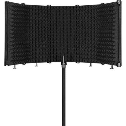 Recording Microphone Wind Screen Board Sound-absorbing Cover Microphone Sound Insulation Screen Sound-proof Plate studio screen