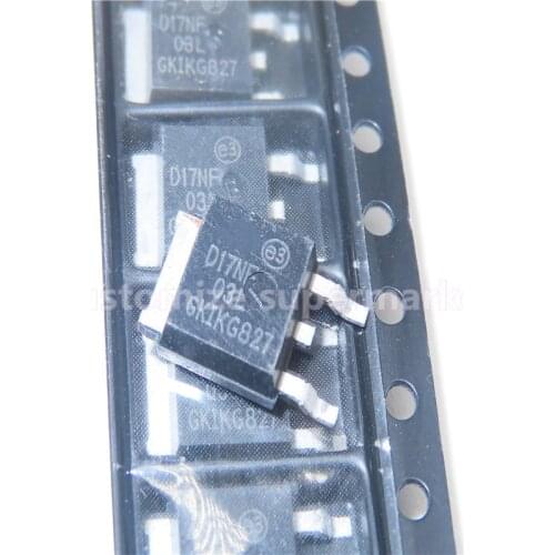 10PCS/LOT NWE D17NF03L STD17NF03L TO-252 30V 17A SMD Transistor