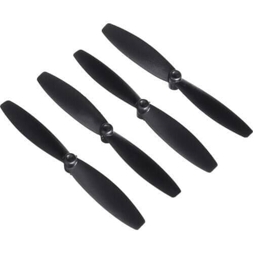 Hot Sales 4pcs Black 0.8mm Hole Propellers Props Blade Spare Part for Parrot Mini Drones Parts Accessories